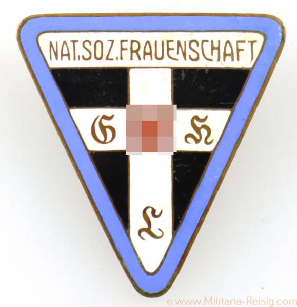 Abzeichen N.S. Frauenschaft Ortsgruppe / Ortsfrauenschaftsleiterin, Hersteller RZM M1/72, 30 mm