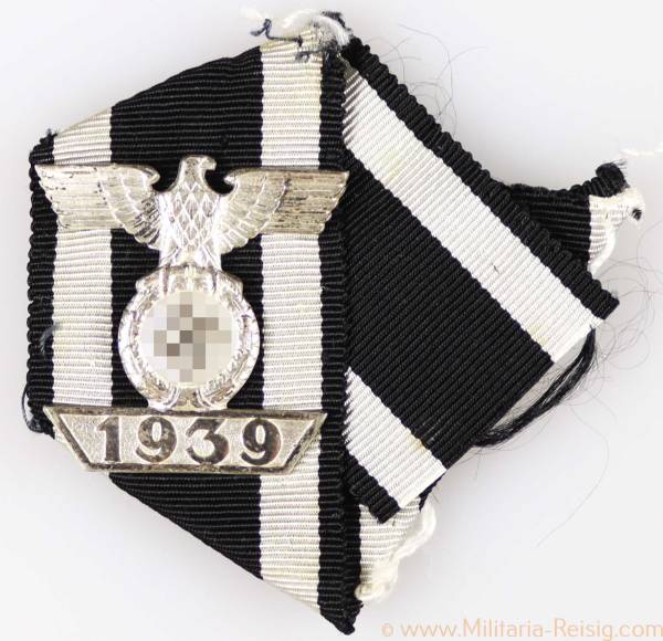 Wiederholungsspange 1939 zum Eisernen Kreuz 2. Klasse 1914, Hersteller Deumer