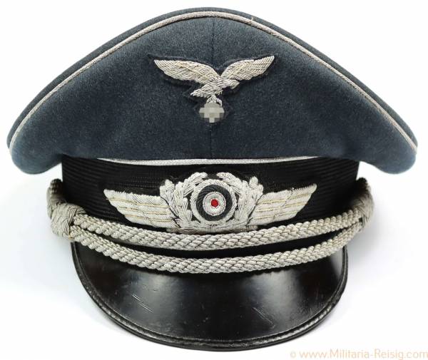 Luftwaffe Schirmmütze für Offiziere, Herst. Clemens Wagner