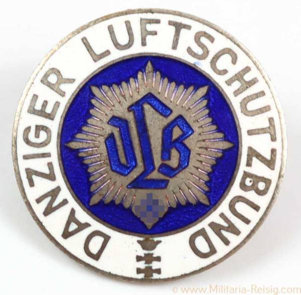 Mitgliedsabzeichen Luftschutzbund Danzig