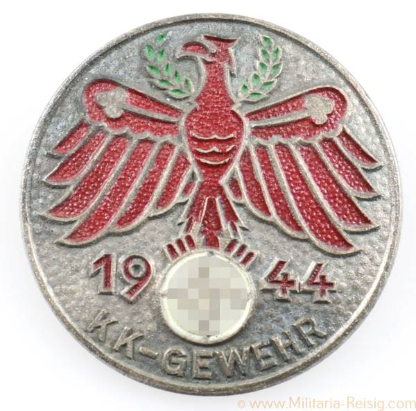 Standschützenverband Tirol-Vorarlberg, Gauleistungsabzeichen in Silber 1944 "KK-Gewehr"
