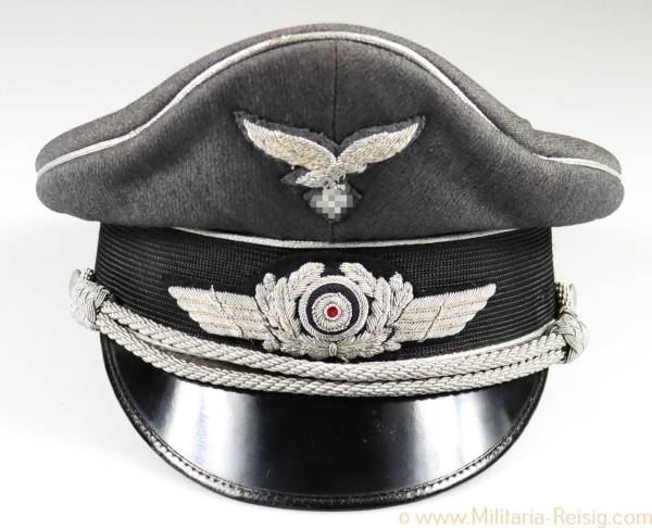 Luftwaffe Schirmmütze für Offiziere, Hersteller HPC