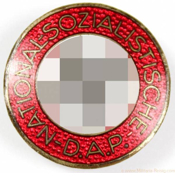 NSDAP Parteiabzeichen Knopfloch Version, Herst. RZM M1/25 