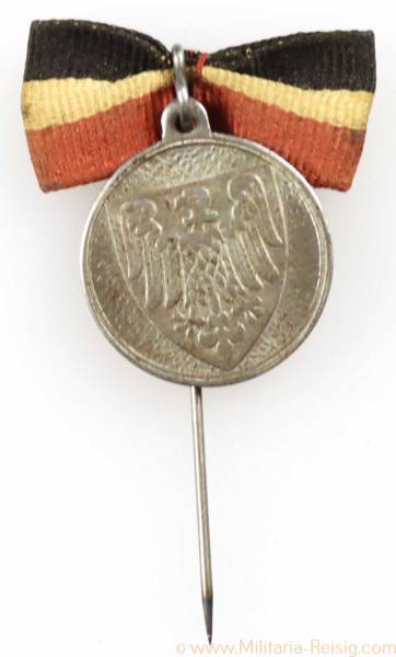 Mitgliedsabzeichen Feldgrau 1914-15 Verein für Kriegswohlfahrt in Armee und Marine Berlin, 19 mm