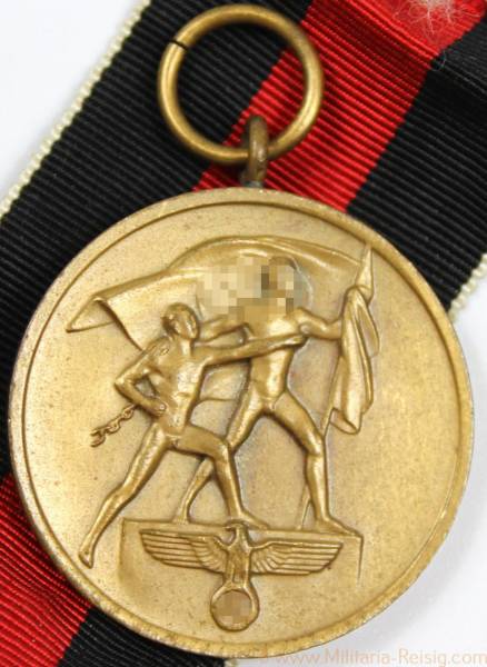 Sudetenland-Medaille 1.Oktober 1938