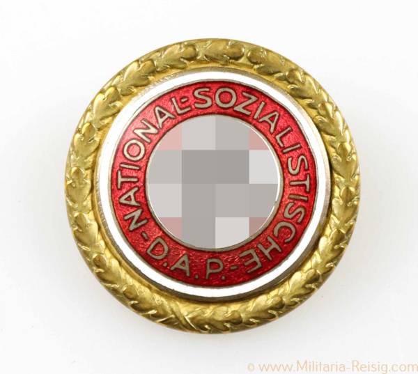 Goldenes Ehrenzeichen der NSDAP, große Ausführung, Hersteller Deschler & Sohn München