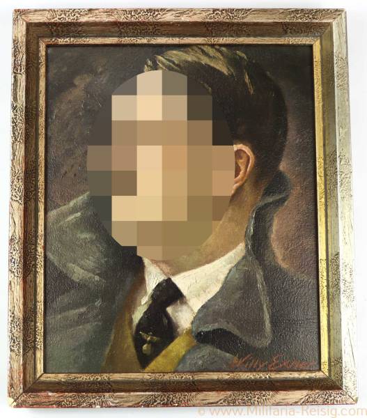 Portraitbild Adolf Hitler von Willy Exner