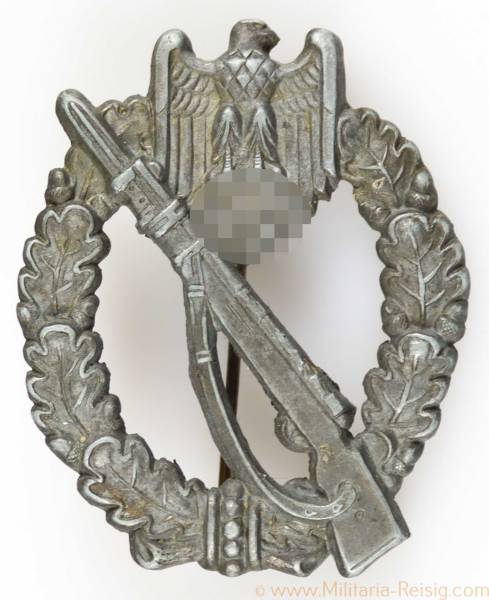 Infanterie Sturmabzeichen in Silber, Hersteller Hymmen & Co., Lüdenscheid