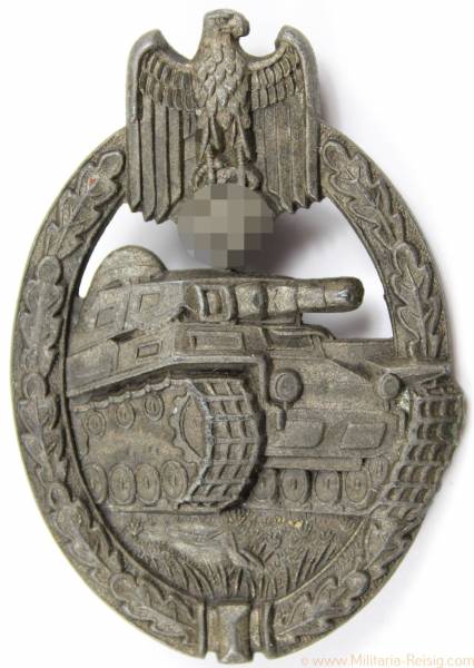 Panzerkampfabzeichen in Bronze, Herst. FLL 43