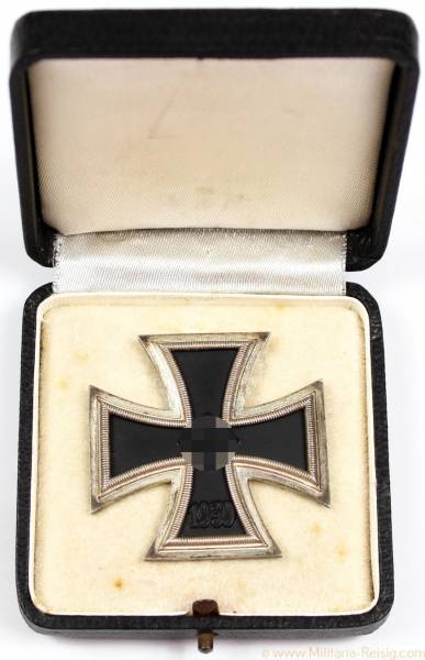 Eisernes Kreuz 1. Klasse 1939 im Etui, Herst. 26