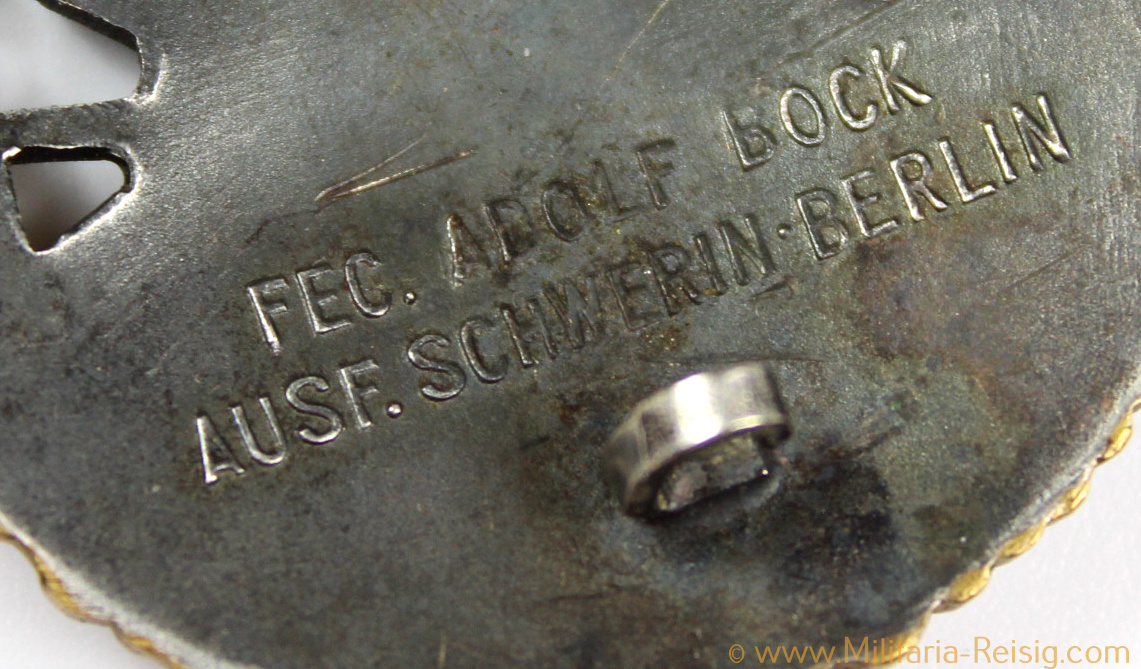 Fec. Adolf Bock - Ausf. Schwerin Berlin