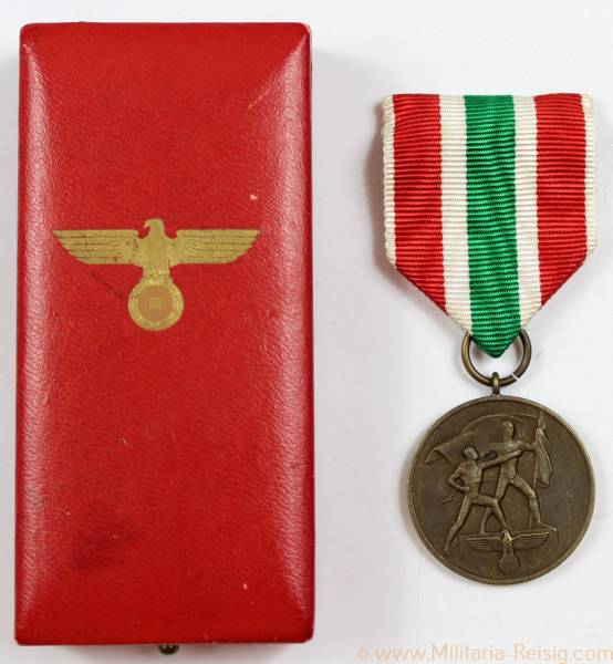 Memelland-Medaille, Medaille zur Erinnerung an die Heimkehr des Memellandes, selten!