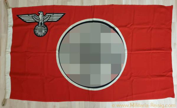 Kriegsmarine Reichsdienstflagge, Hersteller Kress St. Tönis