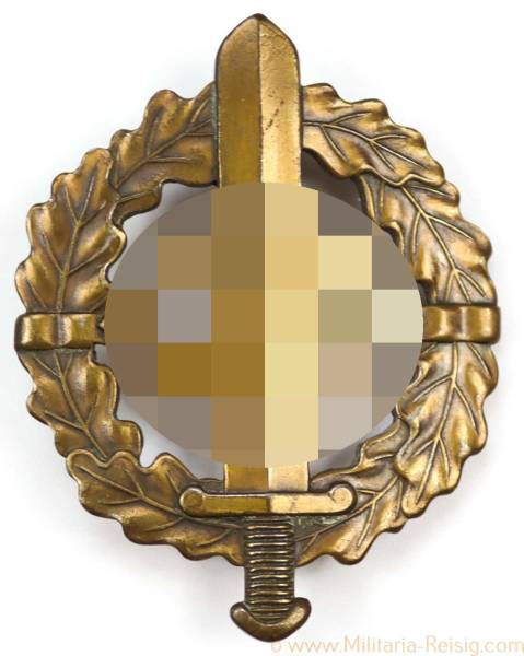 SA-Sportabzeichen in Bronze, Hersteller Berg & Nolte Lüdenscheid