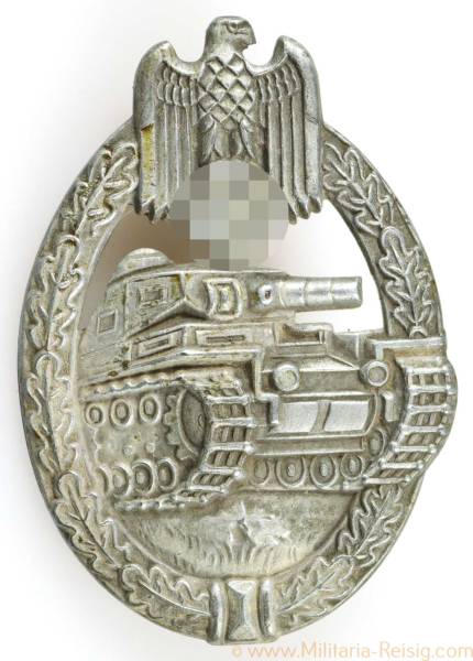 Panzerkampfabzeichen in Silber, Hersteller Alois Rettenmaier, Schwäbisch Gmünd