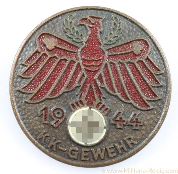 Standschützenverband Tirol-Vorarlberg, Gauleistungsabzeichen in Bronze 1944 "KK-Gewehr"