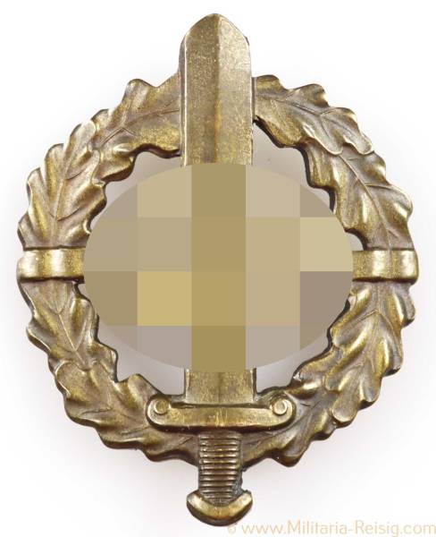 SA-Sportabzeichen in Bronze, Hersteller Fechler, Bernsbach/SA.