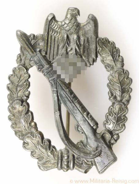 Infanterie Sturmabzeichen in Silber, Hersteller S.H.u.Co. 41