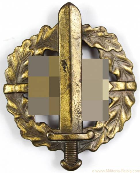 SA-Sportabzeichen in Bronze, Herst. Werner Redo, Saarlautern