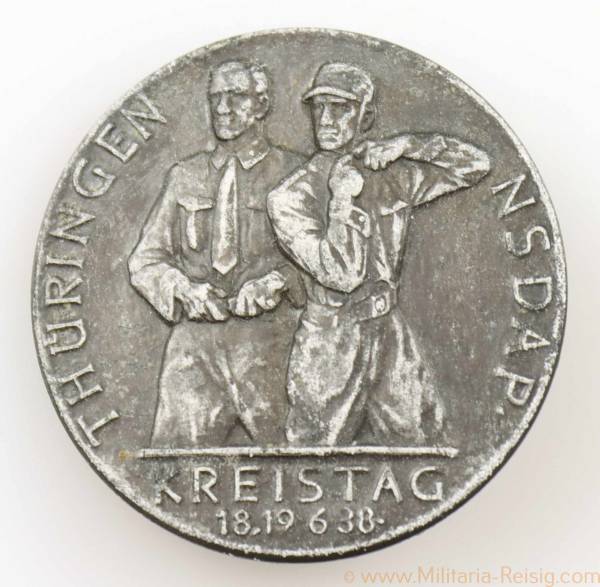 Abzeichen "NSDAP Kreistag Thüringen – 18.-19.6.1938"