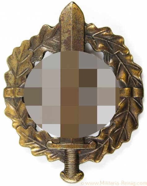 SA-Sportabzeichen in Bronze, Herst. RZM M1/100, selten!