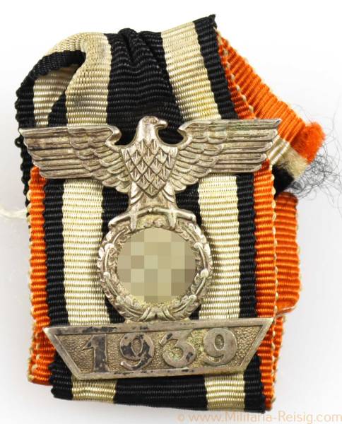 Wiederholungsspange 1939 zum Eisernen Kreuz 2. Klasse 1914, Ziemer & Söhne, Oberstein