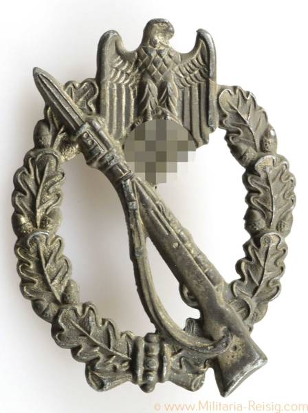 Infanterie Sturmabzeichen in Silber, Hersteller R.S.
