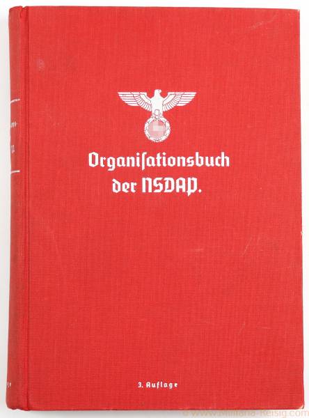Organisationsbuch der NSDAP 1937 3. Auflage