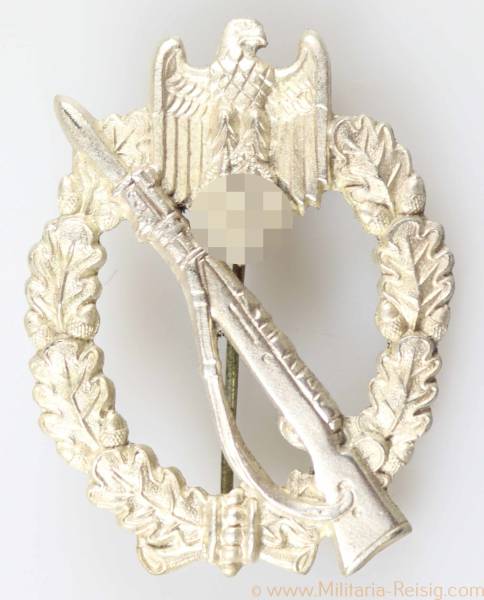 Infanterie Sturmabzeichen in Silber, Hersteller W.H.