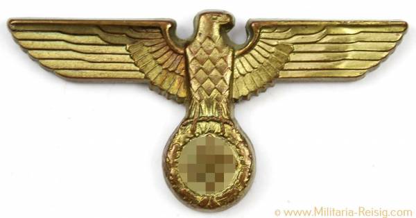 NSDAP Schirmmützenadler für Politische Leiter, Herst. RZM M1/157