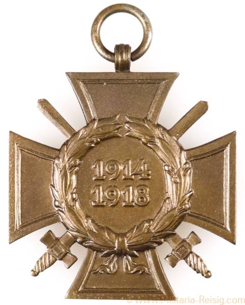 Ehrenkreuz für Frontkämpfer, Hersteller G10