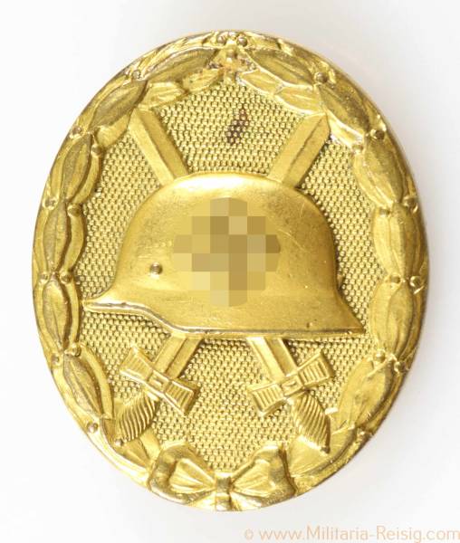 Verwundetenabzeichen in Gold1939, Hersteller Hauptmünzamt Wien