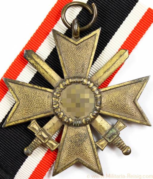 Kriegsverdienstkreuz mit Schwertern, Herst. 100 (Rudolf Wächtler & Lange, Mittweida)