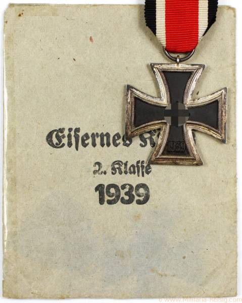 Eisernes Kreuz 2. Klasse 1939, Herst. Walter & Henlein, Gablonz
