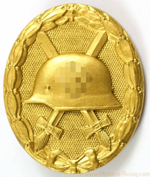 Verwundetenabzeichen in Gold1939, Hersteller Hauptmünzamt Wien