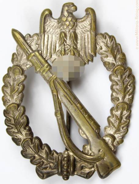 Infanterie Sturmabzeichen in Silber, Herst. B.H. Mayer / Otto Schickle