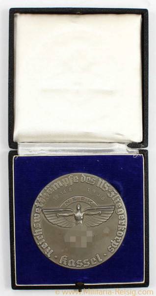 NSFK Teilnehmerplakette "Nationalsozialistisches Fliegerkorps - Deutschlandflug 1938"
