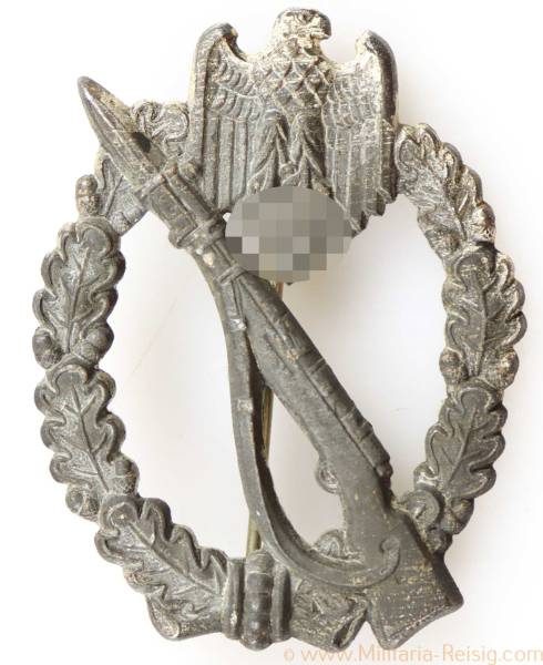 Infanterie Sturmabzeichen in Silber, Hersteller GWL