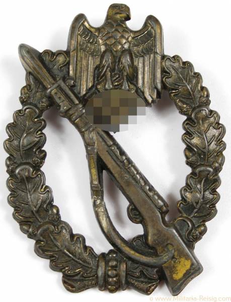 Infanterie Sturmabzeichen in Bronze, Sohni, Heubach & Co., Oberstein