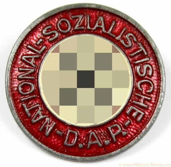 NSDAP Parteiabzeichen, Herst. RZM M1/17 (Assmann & Söhne, Lüdenscheid)