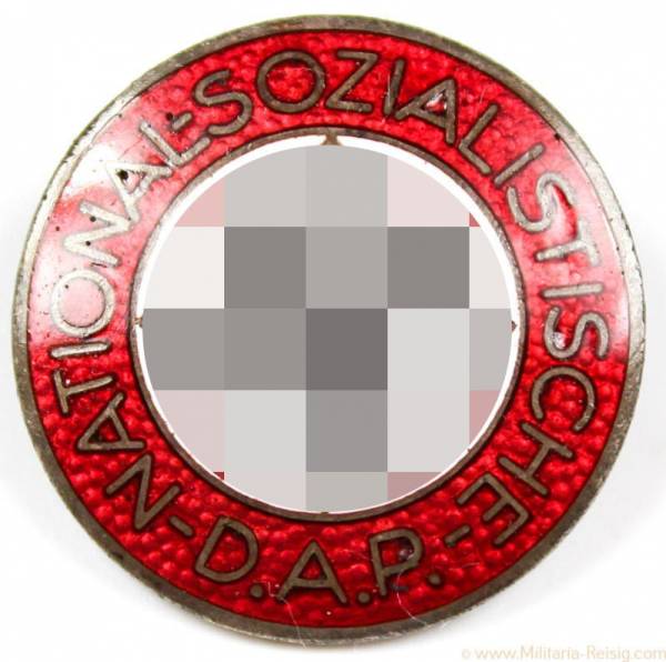NSDAP Parteiabzeichen, Herst. RZM M1/34 (Karl Wurster, Markneukirchen)