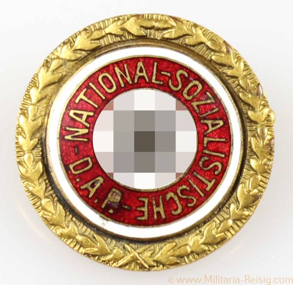 Goldenes Ehrenzeichen der NSDAP, Hersteller Jos. Fuess, München