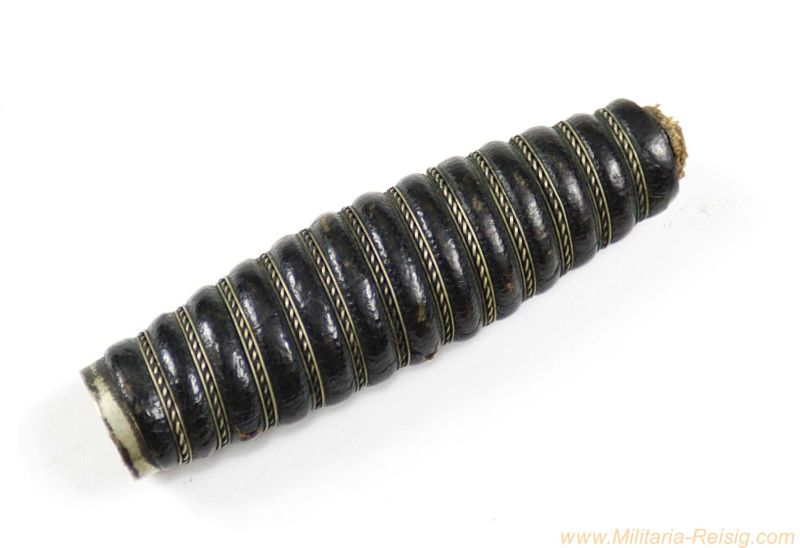 Griffstück für einen Fliegerdolch / Borddolch mit Neusilberring