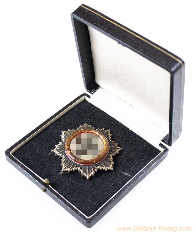 Deutsches Kreuz in Gold im Etui – Hersteller 21 (leichte Ausführung)