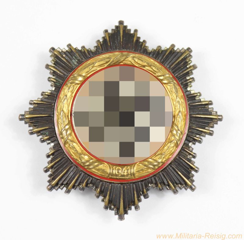 Deutsches Kreuz in Gold, Hersteller 20 (C.F. Zimmermann, Pforzheim)
